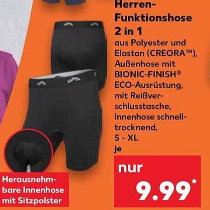Herren-Funktionshose 2 in 1