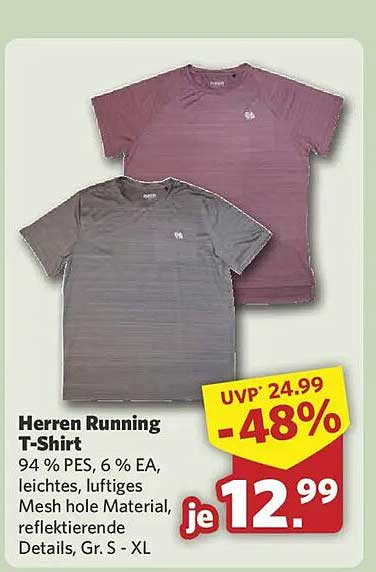 Herren Running T-Shirts