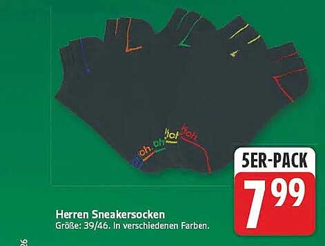 Herren Sneakersocken