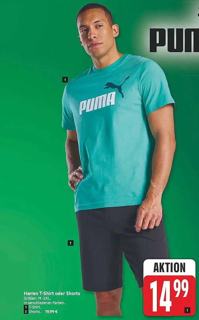 Herren T-Shirt oder Shorts