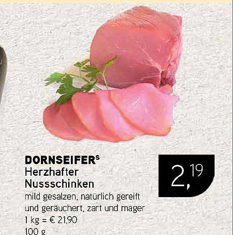 Herzhafter Nussschinken