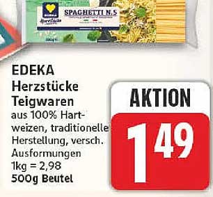 Herzstücke Teigwaren