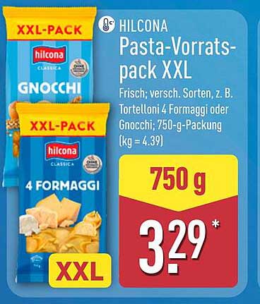 HILCONA Pasta-Vorrats-pack XXL