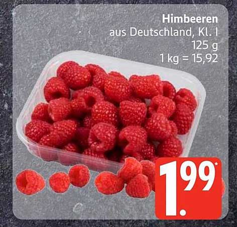 Himbeeren aus Deutschland, Kl. I