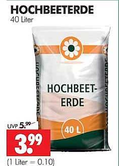HOCHBEETERDE 40 Liter