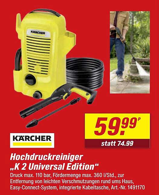 Hochdruckreiniger „K 2 Universal Edition“