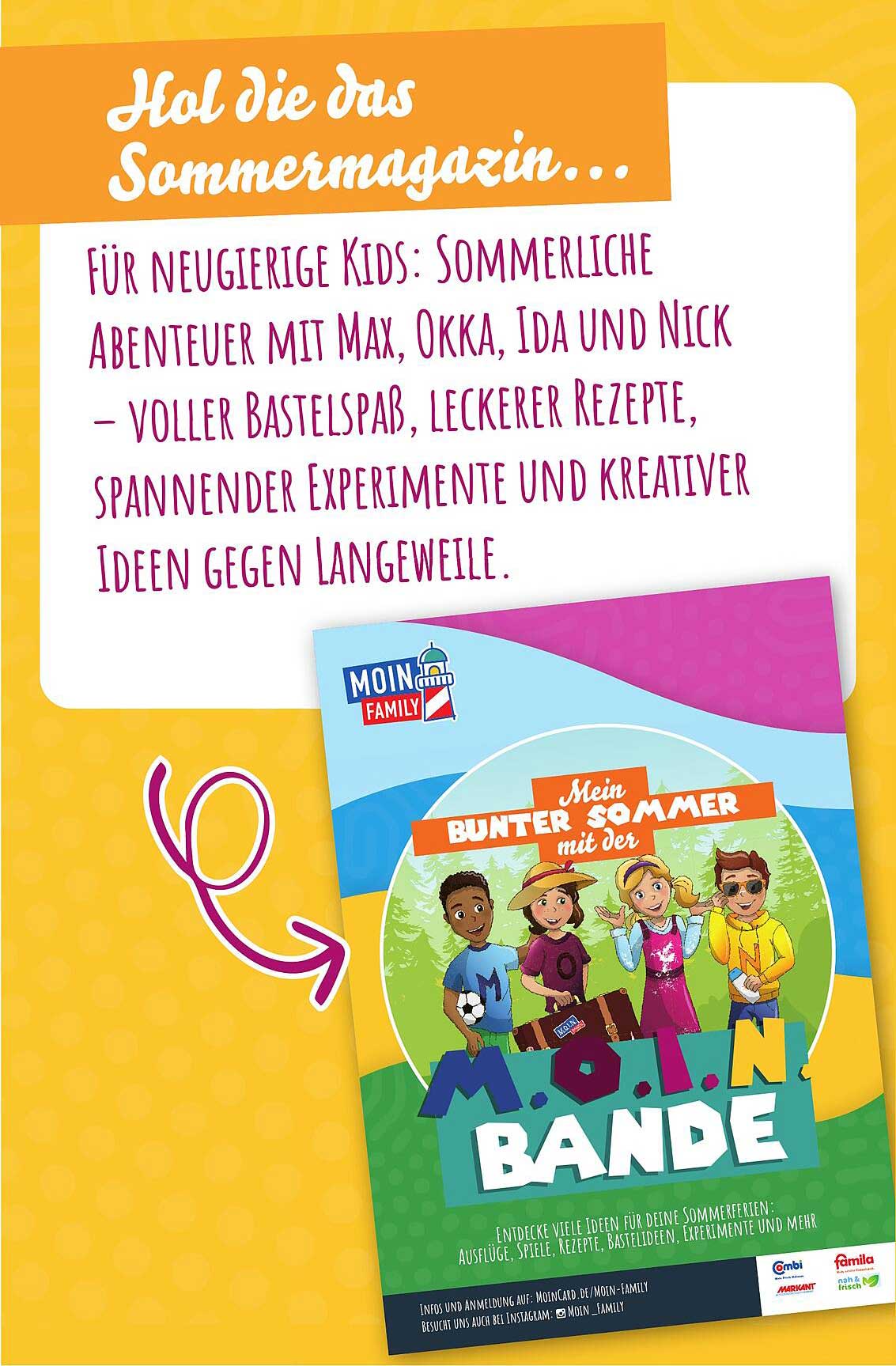 Hol die das Sommermagazin...