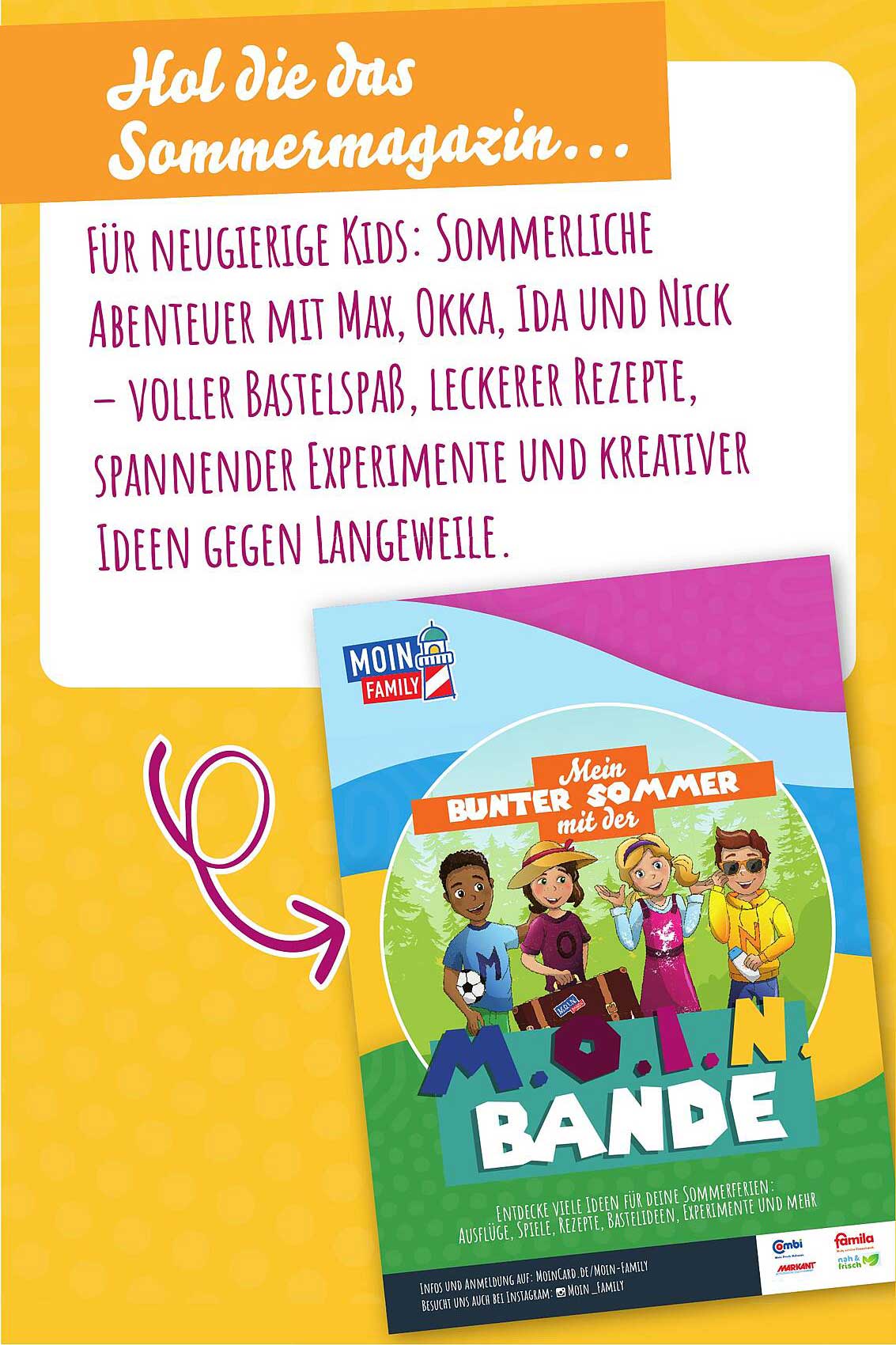 Hol die das Sommermagazin...