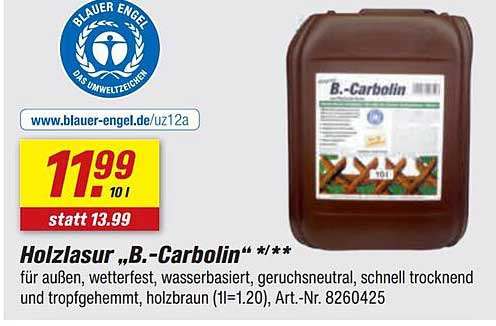 Holzlasur „B-Carbolin“ */**