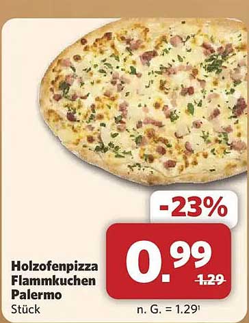 Holzofenpizza Flammkuchen Palermo