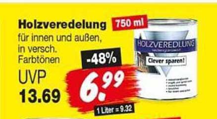 Holzveredelung