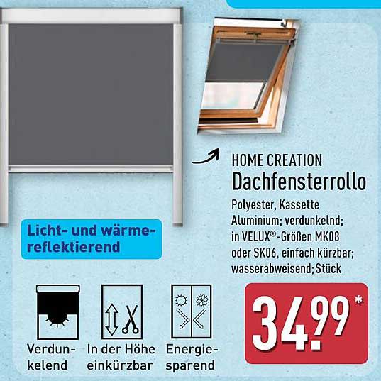 HOME CREATION Dachfensterrollo