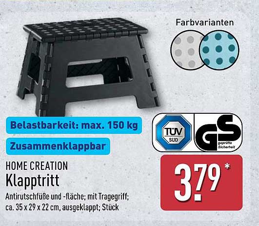 HOME CREATION Klapptttritt