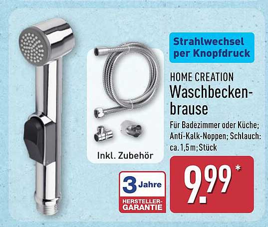 HOME CREATION Waschbeckenbrause