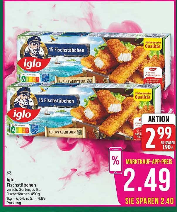Iglo Fischstäbchen