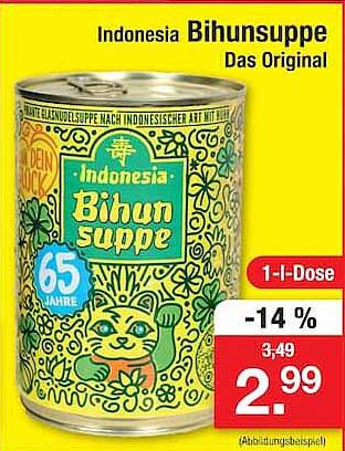 Indonesia Bihunsuppe Das Original