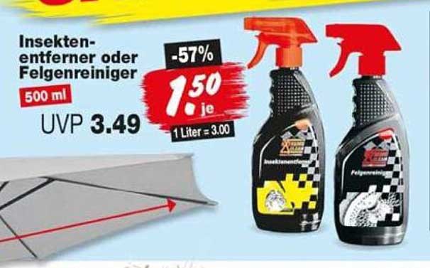 Insekten-entferner oder Felgenreiniger