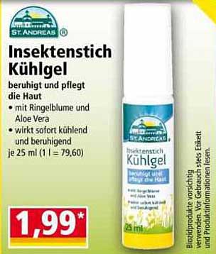 Insektenstich Kühlgel