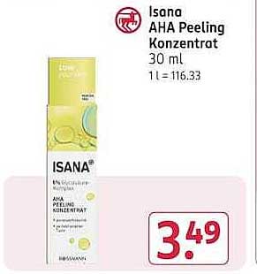 ISANA AHA Peeling Konzentrat 30 ml