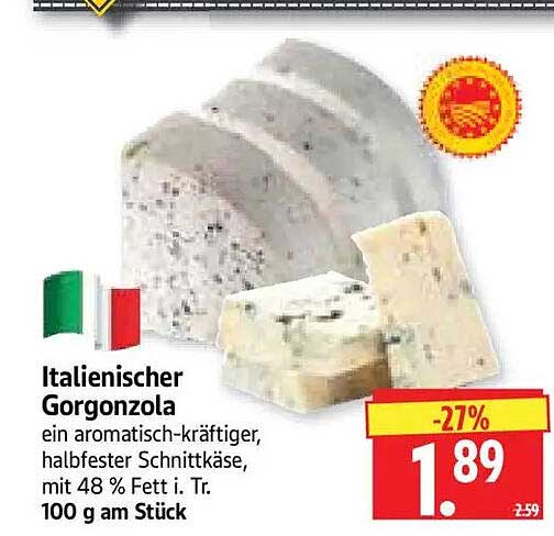 Italienischer Gorgonzola