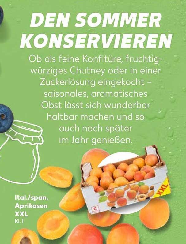 Ital./span. Aprikosen XXL Kl. I