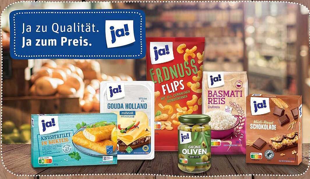Ja zu Qualität. Ja zum Preis.