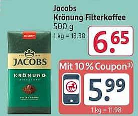 Jacobs Krönung Filterkaffee 500 g