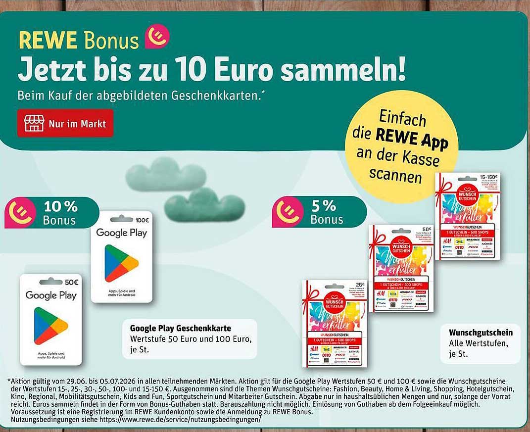 Jetzt bis zu 10 Euro sammeln!