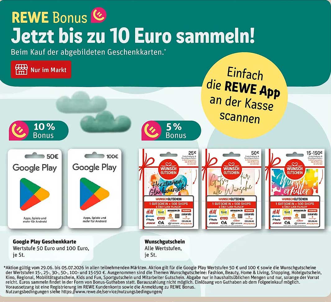 Jetzt bis zu 10 Euro sammeln!