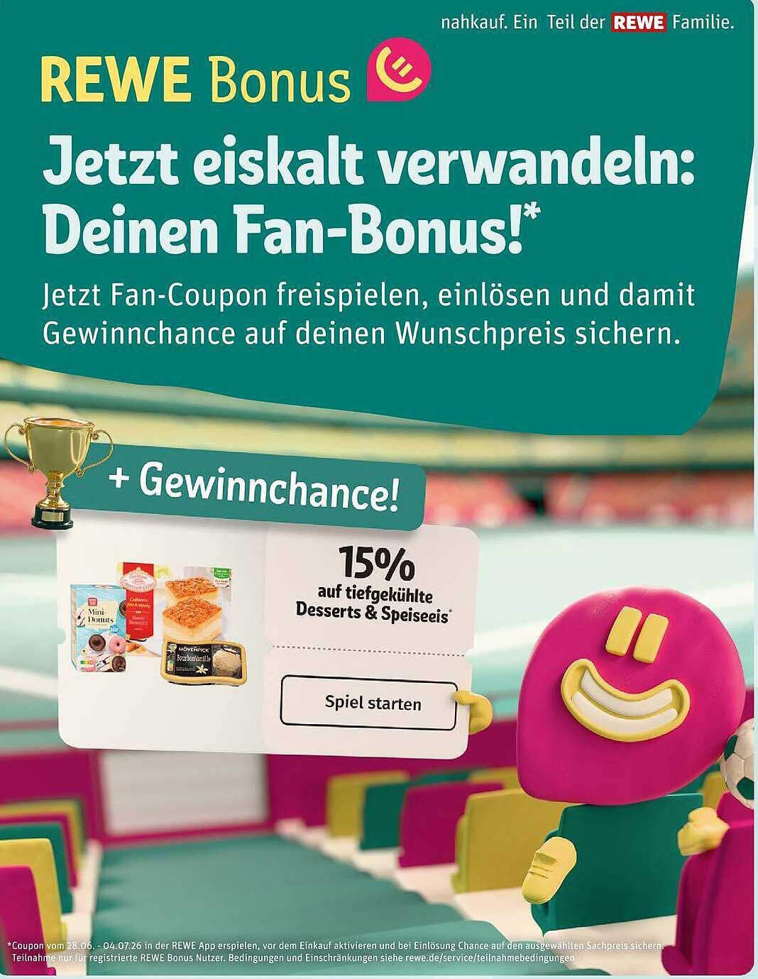 Jetzt eiskalt verwandeln: Deinen Fan-Bonus!*