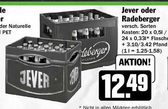 Jever oder Radeberger
