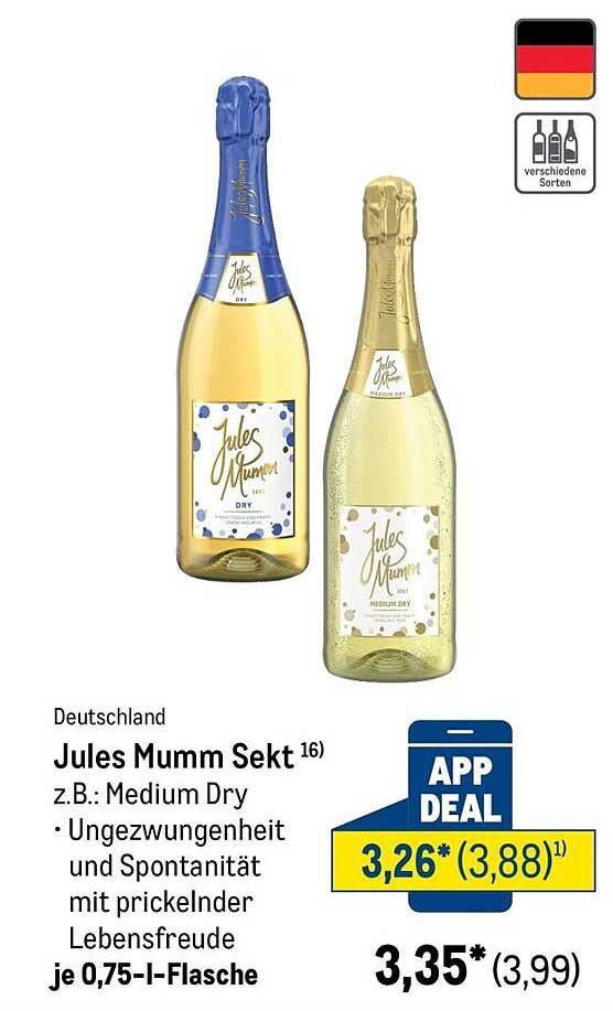 Jules Mumm Sekt