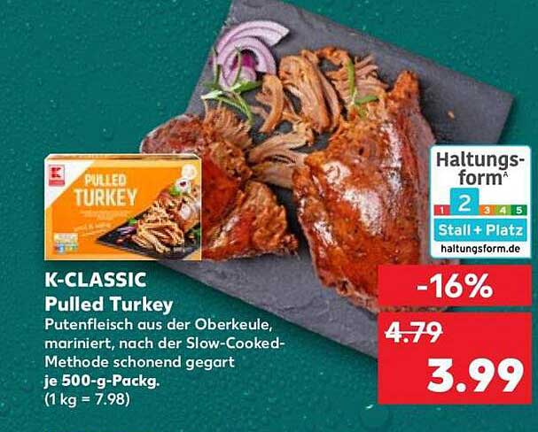 K-CLASSIC Pulled Turkey