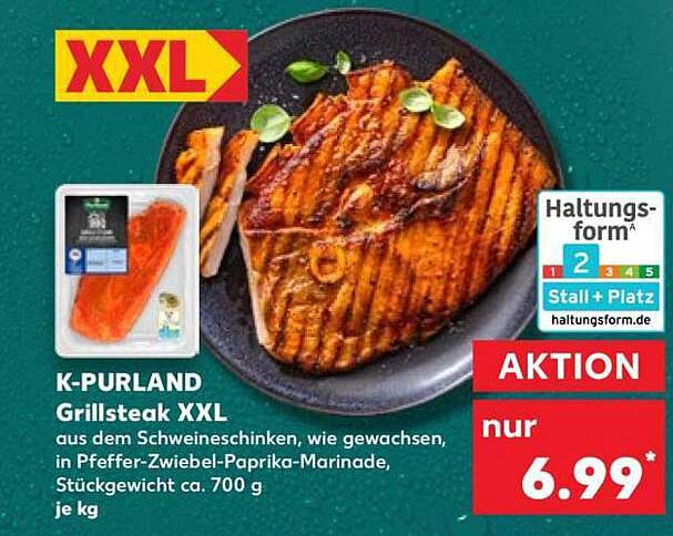 K-PURLAND Grillsteak XXL