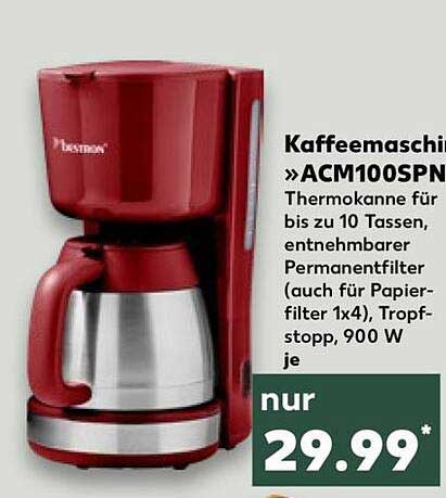 Kaffeemaschine »ACM100SPN«