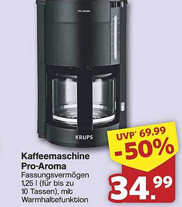 Kaffeemaschine Pro-Aroma