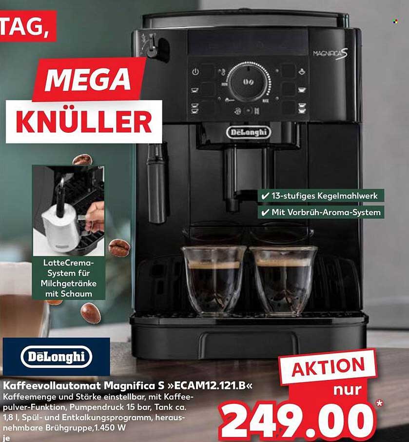 Kaffeevollautomat Magnifica S »ECAM12.121.B«