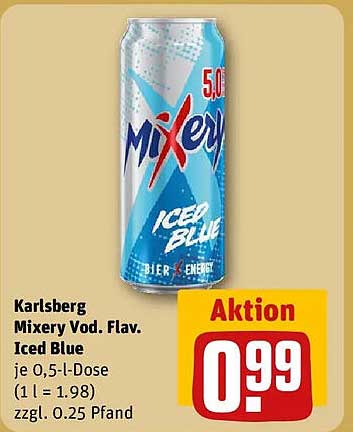Karlsberg Mixery Vod. Flav. Iced Blue