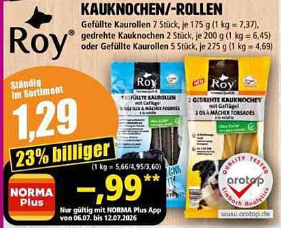 KAUKNOCHEN-/ROLLEN