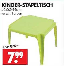 KINDER-STAPELTISCH