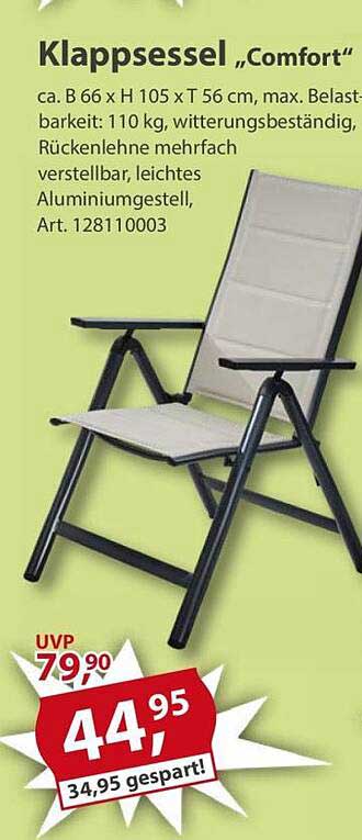 Klappsessel „Comfort“