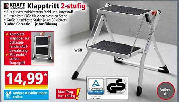 Klapptritt 2-stufig