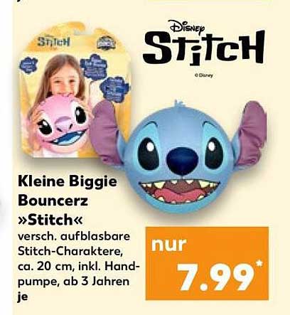 Kleine Biggie Bounzer »Stitch«