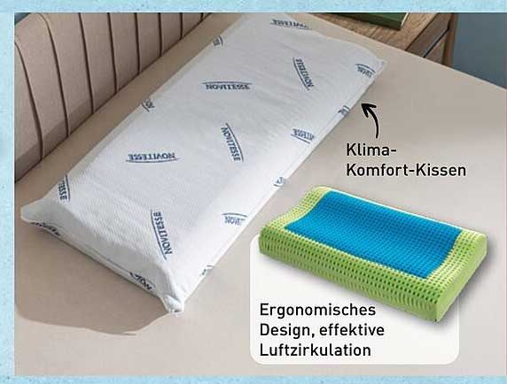Klima-Komfort-Kissen