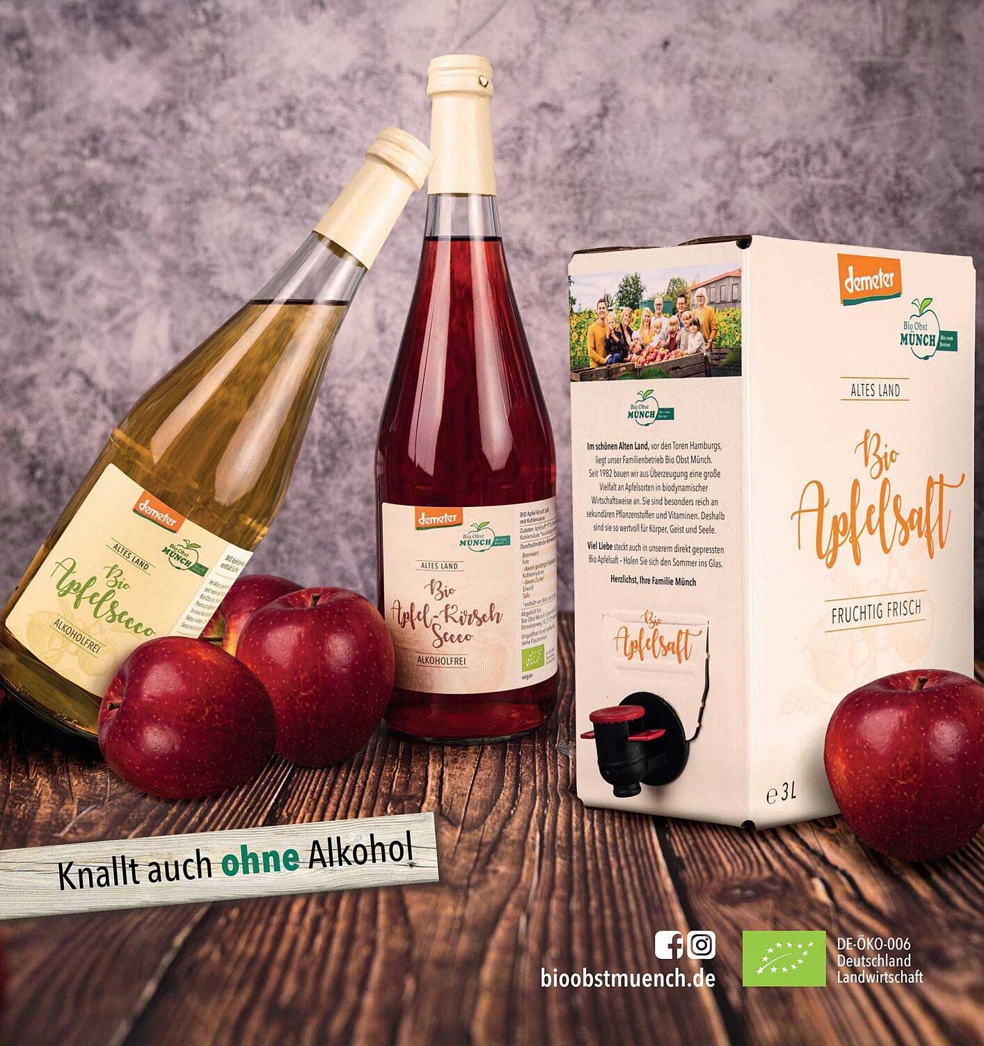 Knallt auch ohne Alkohol