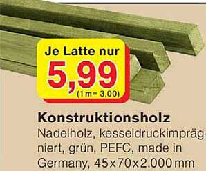Konstruktionsholz