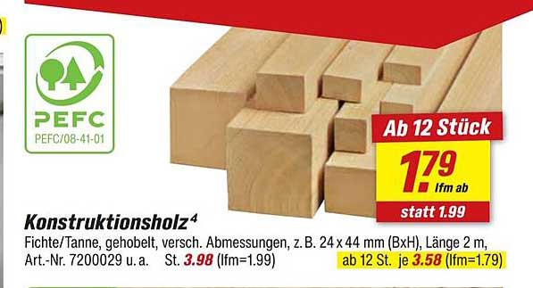 Konstruktionsholz