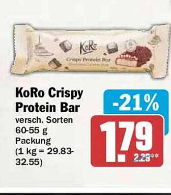KoRo Crispy Protein Bar