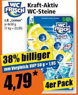 Kraft-Aktiv WC-Steine