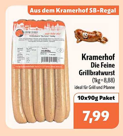 Kramerhof Die Feine Grillbratwurst
